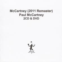 UK 2011 06 10 - McCARTNEY (2011 REMASTER) - PAUL McCARTNEY ARCHIVE COLLECTION - PROMO CDR - pic 3