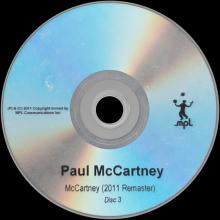 UK 2011 06 10 - McCARTNEY (2011 REMASTER) - PAUL McCARTNEY ARCHIVE COLLECTION - PROMO CDR - pic 7