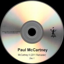 UK 2011 06 13 - McCARTNEY II (2011 REMASTER) - PAUL McCARTNEY ARCHIVE COLLECTION - PROMO CDR - pic 5