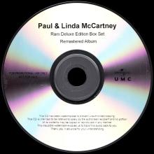 UK 2012 05 21 - PAUL & LINDA MCCARTNEY RAM DELUXE EDITION BOX SET - PROMO (5 CDR SET) - pic 5