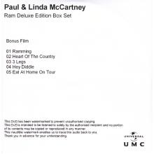 UK 2012 05 21 - PAUL & LINDA MCCARTNEY RAM DELUXE EDITION BOX SET - PROMO (5 CDR SET) - pic 10