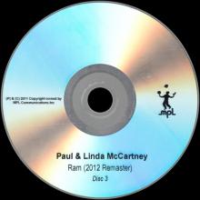 UK 2012 05 21 - RAM - PAUL & LINDA MCCARTNEY  (2012 REMASTER) - PAUL MCCARTNEY ARCHIVE COLLECTION - PROMO 3X CDR SET - pic 5