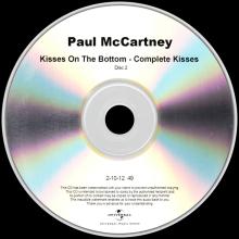 UK 2012 10 02 - PAUL MCCARTNEY - COMPLETE KISSES - KISSES AT THE BOTTOM ( iTUNES ) - UNIVERSAL PROMO 2CD - pic 6