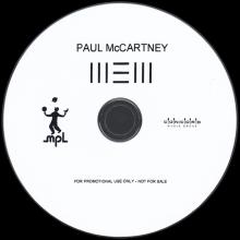 UK 2013 10 14 - PAUL McCARTNEY - NEW - CONCORD MUSIC GROUP - PROMO CDR - pic 1