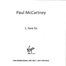 UK 2013 12 09 - PAUL McCARTNEY - NEW - SAVE US - CONCORD MUSIC GROUP - PROMO CDR - pic 2