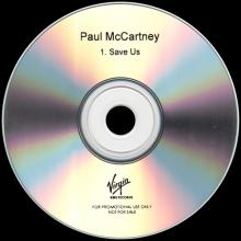 UK 2013 12 09 - PAUL McCARTNEY - NEW - SAVE US - CONCORD MUSIC GROUP - PROMO CDR - pic 3