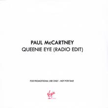 UK 2013 12 09 - PAUL MCCARTNEY - QUEENIE EYE (RADIO EDIT) - VIRGIN EMI RECORDS - PROMO CDR - pic 2