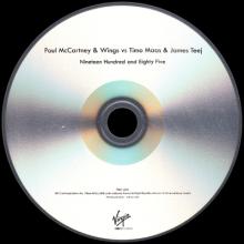UK 2016 05 19 - 1985 PAUL McCARTNEY - WINGS vs. TIMO MAAS - JAMES TEEJ - PROMO - pic 3
