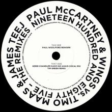 2016 05 19 B 1985 PAUL McCARTNEY & WINGS vs. TIMO MAAS & JAMES TEEJ - LC 33687 ⁄ 0602557087673 - 12 INCH - EU - pic 5