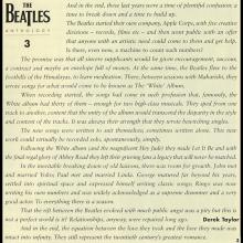 1996 uk21CDhol a The Beatles Anthology 3 - 7243 8 34451 2 7 ⁄ BEATLES CD DISCOGRAPHY UK      - pic 8