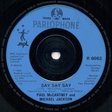 uk1982(5) Say Say Say ⁄ Ode To A Koala Bear R 6062 - pic 1