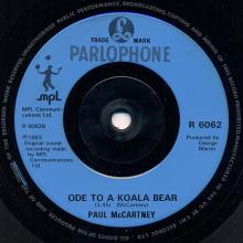 uk32 Say Say Say ⁄ Ode To A Koala Bear R 6062 - pic 4
