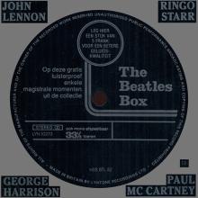ukfl 1980 c The Beatles Box -Promo Flexi Record For Export To Belgium-Made In England  Lyntone Flemish Text LYN 10273 HDS BTL 82 - pic 1