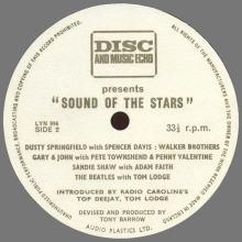 ukfl 1966 Sound  Of The Stars - Disc And Music - Tom Lodge - LYN 996 - pic 2