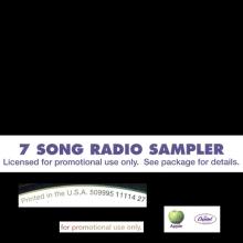 2007 US The Beatles HELP - 7 Song Radio Sampler -promo - pic 1