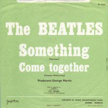 yu075 Something ⁄ Come Together SP 8334  -BEATLES DISCOGRAPHY YUGOSLAVIA - pic 1
