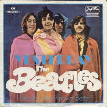yu200 Yesterday ⁄ I Should Have Known Better ⁄ SPAR 88895 - R 6013  -BEATLES DISCOGRAPHY YUGOSLAVIA - pic 1
