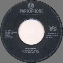 yu200 Yesterday ⁄ I Should Have Known Better ⁄ SPAR 88895 - R 6013  -BEATLES DISCOGRAPHY YUGOSLAVIA - pic 8