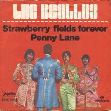yu240 Strawberry Fields Forever ⁄ Penny Lane ⁄ SPAR 88895 - R 5570  -BEATLES DISCOGRAPHY YUGOSLAVIA - pic 1