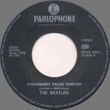 yu240 Strawberry Fields Forever ⁄ Penny Lane ⁄ SPAR 88895 - R 5570  -BEATLES DISCOGRAPHY YUGOSLAVIA - pic 1